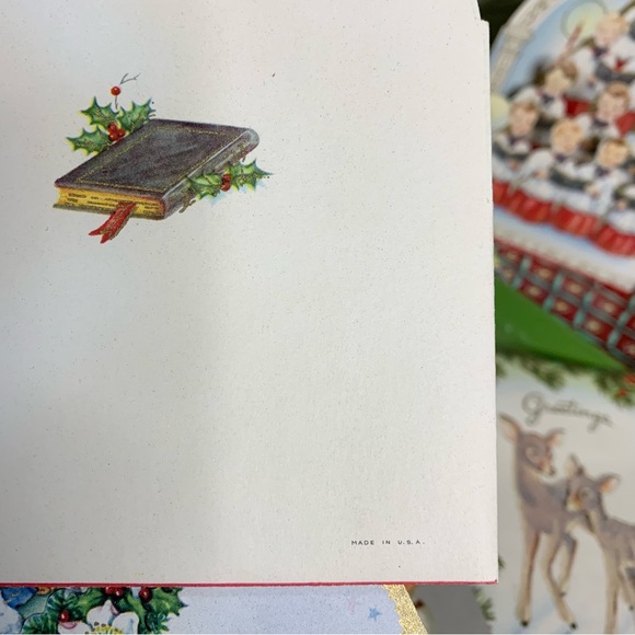 50s Vintage Christmas Cards - Picture 6 of 7